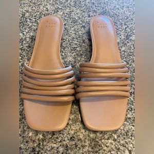 A new day Sandals , gently worn once , like new condition. Womens size 8